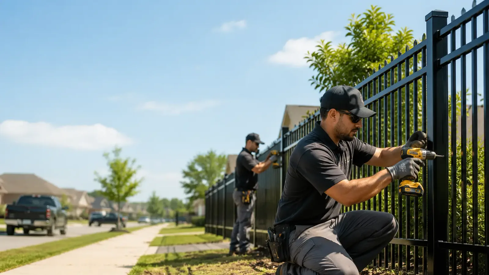 Metal Fence Installation in Palo, MI